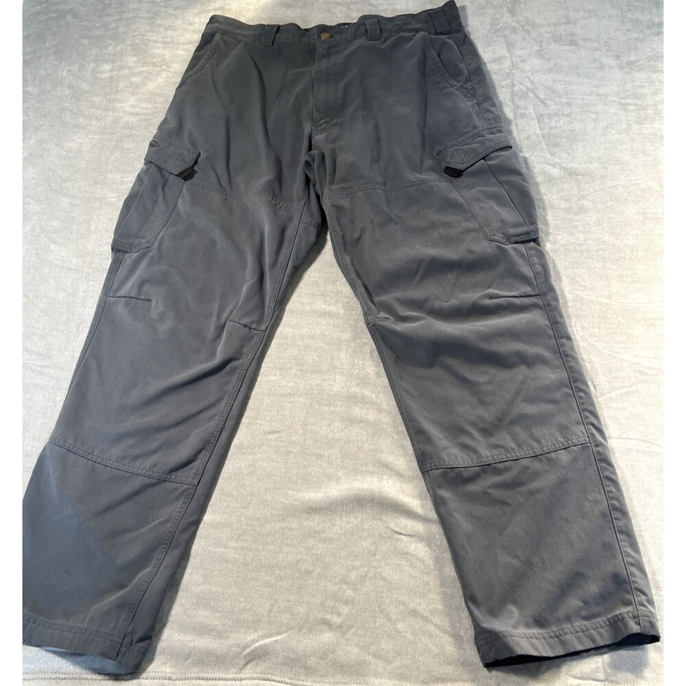 Arborwear Tech II Cargo Pants Mens 38x32 Double Knee Nylon Gorpcore Gray Hiking
